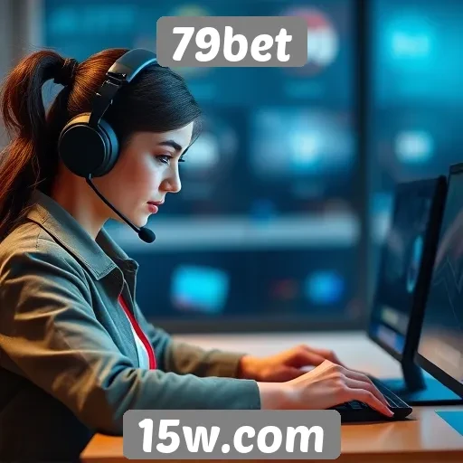 Funcionalidade do suporte ao cliente no 79bet